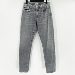 AGOLDE Toni High Rise Straight Leg Jeans Grey Wash Size 26